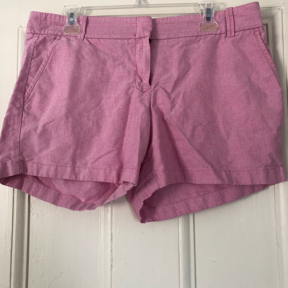 JCrew - like new - city fit pink shorts.  Size 12.